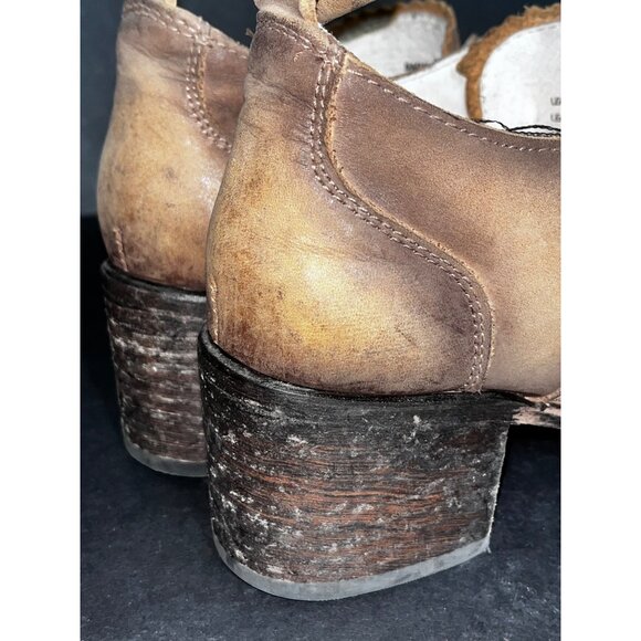 Freebird Brown Ankle Boots - Picture 9 of 13